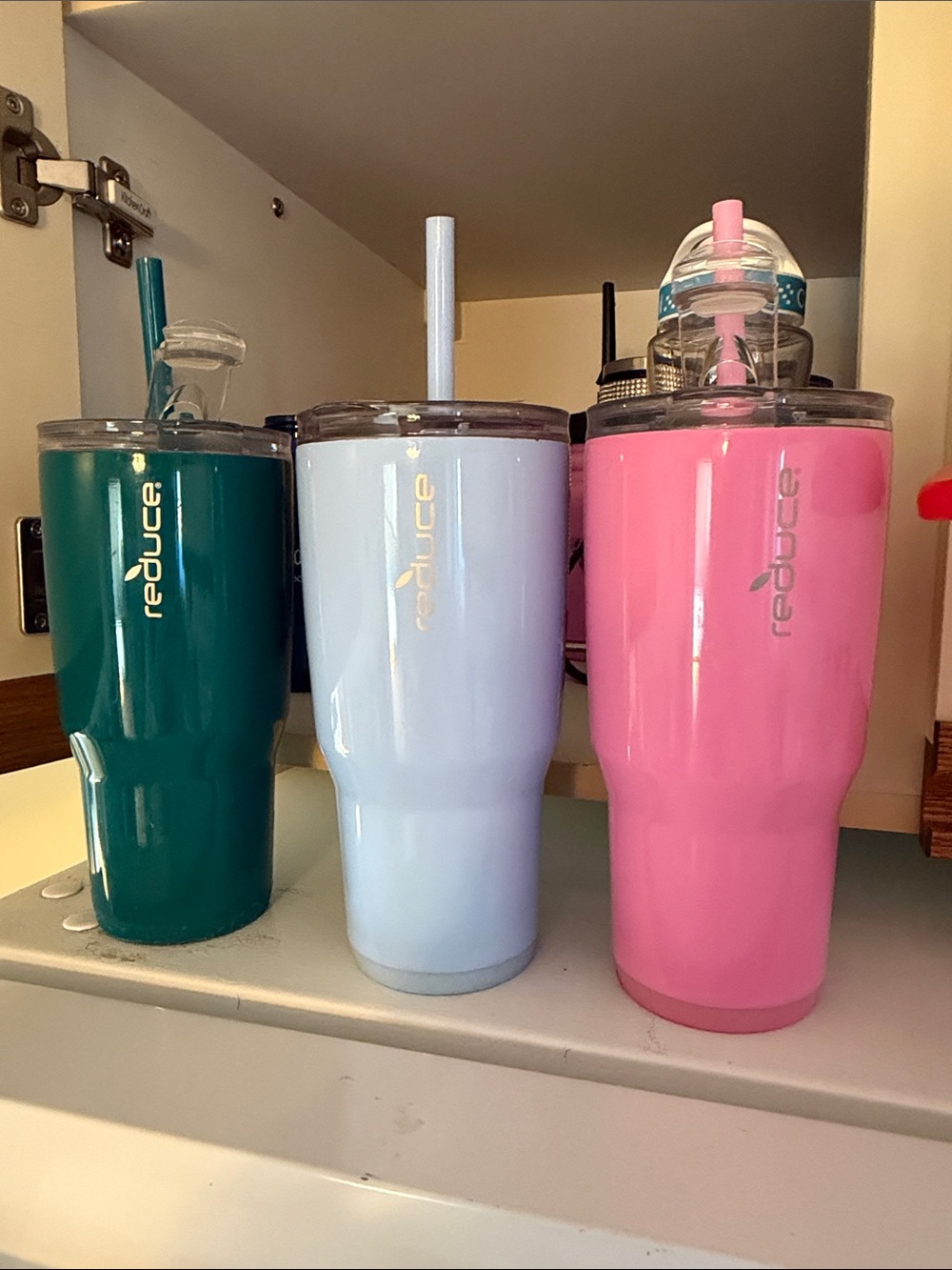 Stainless Steel Insulated Tumbler - Pink